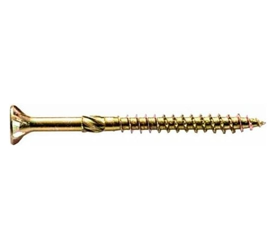 Саморезы по дереву КРЕП-КОМП потайн. Torx, 4,5х60 мм, 200 шт. желтые сдт4560
