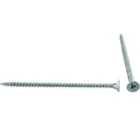 Саморез КРЕП-КОМП белый цинк POZY 6x90, 10 шт. бд690мф