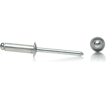 Вытяжная комбинированная заклепка DINFIX алюминий/оцинкованная сталь, 4,8x18, 100 шт. 00-00001468