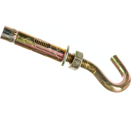 Анкерный болт с крюком DINFIX 8x45, 3 шт. 00-00001356