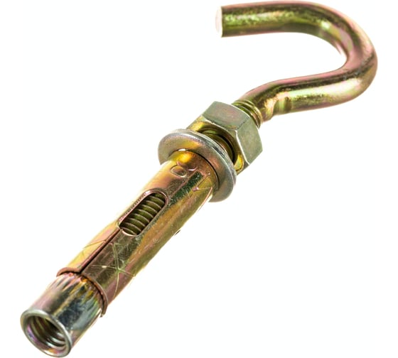 Анкерный болт с крюком DINFIX 8x45, 3 шт. 00-00001356