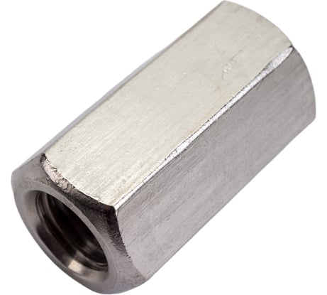 Гайка DINFIX DIN 6334, соединительная/удлиняющая, нерж. А2, М12 00-00001454