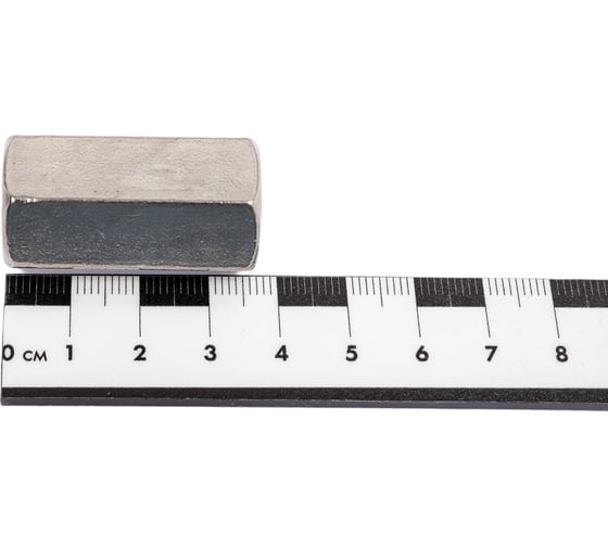 Гайка DINFIX DIN 6334, соединительная/удлиняющая, нерж. А2, М12 00-00001454