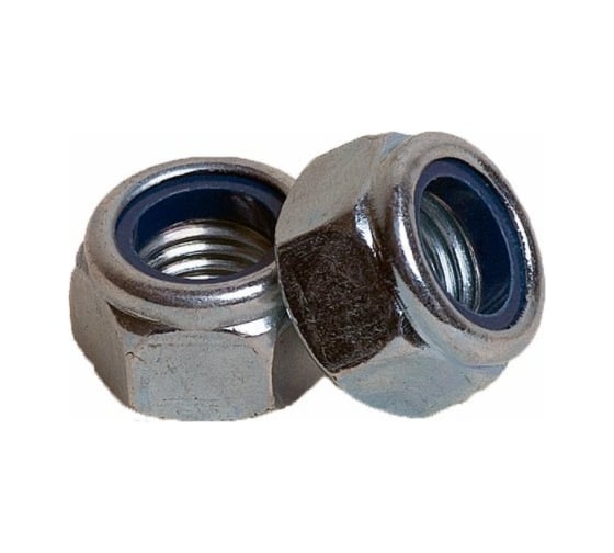 Самоконтрящаяся гайка со стопорным кольцом DINFIX DIN 985, М5, 50 шт. 00-00001436