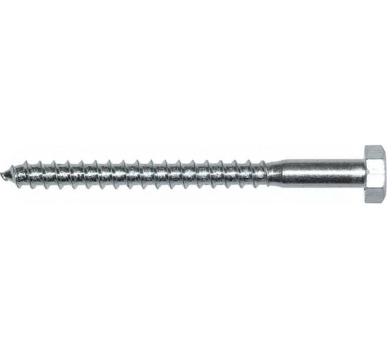 Шурупы KITKREP 8х200 для лаг и реек, шестигр. цинк, 300 шт. DHW80200G