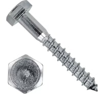 Шурупы KITKREP 8х90 для лаг и реек, шестигр. цинк, 550 шт. DHW80090G