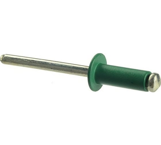 Комбинированные заклепки KITKREP 3,2х8, цинк, RAL 6005, 1000 шт. RIR6005-32008G1 1
