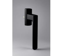 Ручка для пластиковых окон KraftMan металлическая 8-позиционная, черная KF00379005