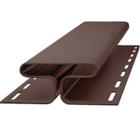 Н профиль соединительный Каштан 3м Технониколь ТН ОПТИМА УТ-00099514