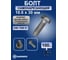 Самонарезающий болт HARDWEX ТМ HWX-GO-FP-10.6х30мм RUSPERT, 100шт 5190040934252 5