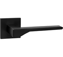 Ручка дверная межкомнатная VETTORE на тонком основании R21.116 MBP чёрный матовый, 20604