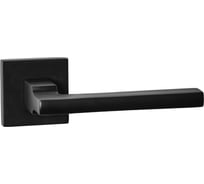 Ручка дверная межкомнатная VETTORE на тонком основании R21.031 MBP чёрный матовый, 20606