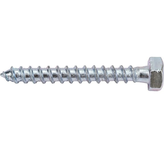Шуруп сантехнический ЦКИ DIN571 16х150мм, цинк, SW 24 2шт 3397 1