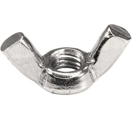 Гайка барашковая STARFIX М8, нержавеющая сталь (А2) DIN 315 100шт SM-82453-100