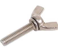 Винт STARFIX М6х25мм барашковый, нержавеющая сталь (А2) DIN 316 100шт SM-61388-100