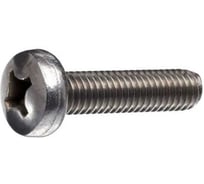 Винт STARFIX М3х6 полусфера, нержавеющая сталь (А2), DIN 7985 1000шт SM-58132-1000