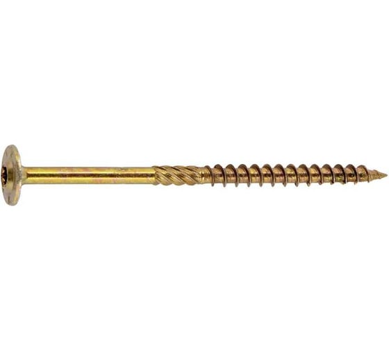 Шуруп конструкционный STARFIX 6.0х120мм по дереву, потай, T30 80шт SMC2-69008-80 1