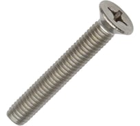 Винт Стройбат нержавеющая сталь пот. DIN 965 М6x40мм 60шт 621800