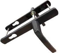 Дверные ручки алюминиевые на планке, темно-серый RAL 7024 Vantage V1-85DG