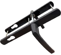 Дверные ручки алюминиевые на планке, темно-серый RAL 7024 Vantage V1-92DG