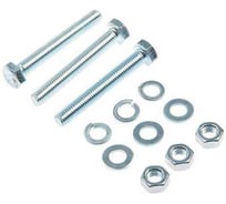 Набор Крепсталь оцинкованных болтов, гаек, шайб М8х50 150шт NBG000032