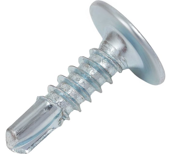 Gigant Саморез по металлу 4,2x16 полусфера, цинк, сверло 200 шт G-124102 1