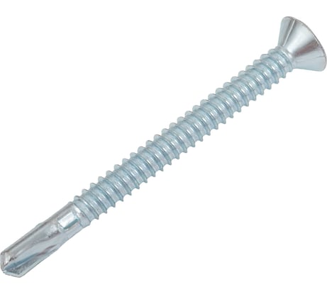 Gigant Шуруп флюгель цинк 6,3x70 для крепления дерева к металлу 100 шт G-124105