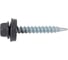 Gigant Кровельный саморез цинк 4,8x35 RAL 7024 сверло 250 шт G-124109 4