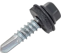 Gigant Кровельный саморез цинк 5,5х25 RAL 7024 сверло 250 шт G-124112