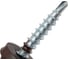 Gigant Кровельный саморез цинк 4,8x29 RAL 8017 сверло 250шт G-124120 6