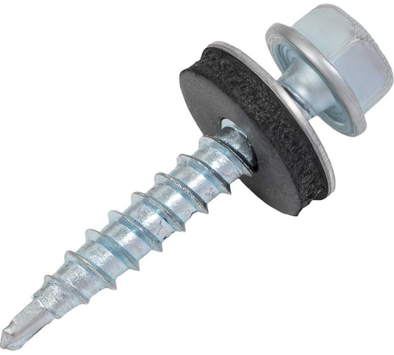 Кровельный саморез цинк 4,8x28 сверло 60 шт Gigant G-124122 1