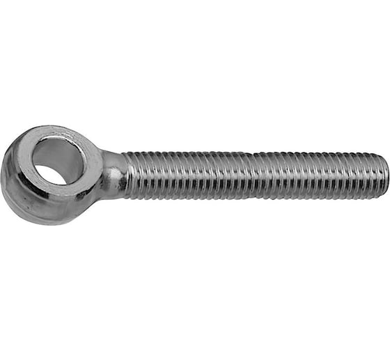 Болт Крепсталь откидн. DIN 444B М16х55 (4.6) цинк. Полная резьба, 1 шт NBG000463 1