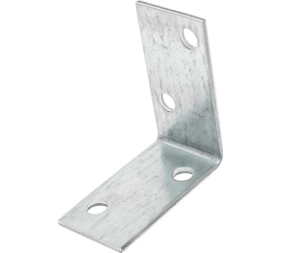Крепежный уголок равносторонний 20x40 цинк 50 шт Gigant 1238840 1