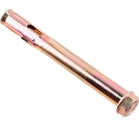 Анкерный болт с гайкой Стройбат 20x151, цинк 25 шт, 628020