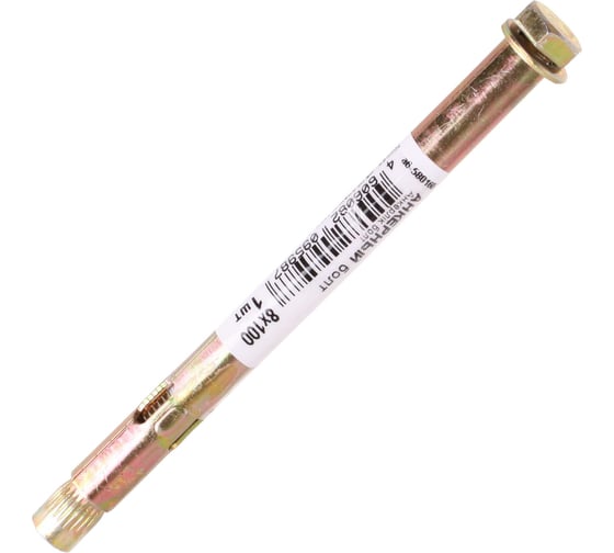 Анкерный болт Стройбат 8x100, цинк 50 шт, 580160 1