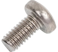 Винт Евразия DIN 7985 А2 полукруглая голова крест шлиц M4x8, нержавеющая сталь (10шт.) 4687207141376