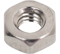 Гайка Евразия шестигранная DIN 934 А2 M3, нержавеющая сталь (10шт.) 4687207141635