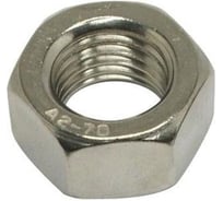 Гайка Евразия шестигранная DIN 934 А2 M5, нержавеющая сталь (100шт.) 4687207143042