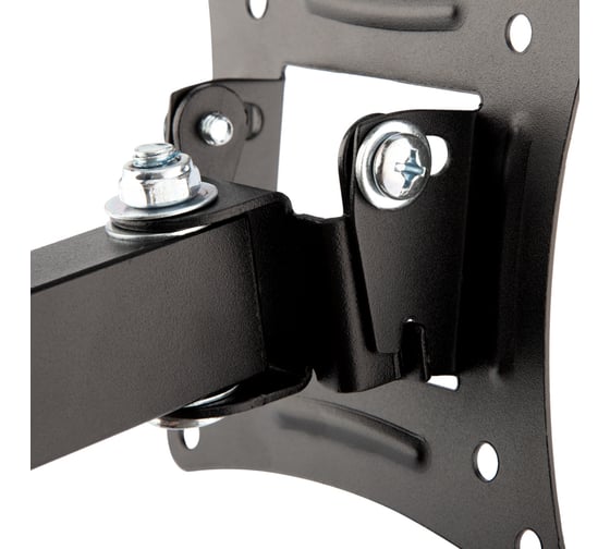 Кронштейн для телевизора REXANT 10-27 дюймов, наклонно-поворотный, одно ...