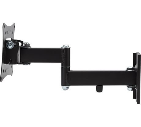 Кронштейн для телевизора REXANT 13"- 37", наклонно-поворотный, 2 колена 38-0051