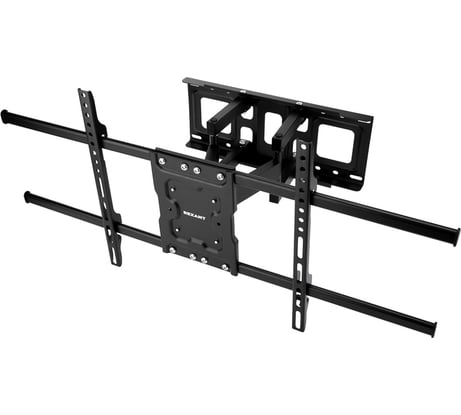 Кронштейн для телевизора REXANT 37-85 дюймов, наклонно-поворотный, двойное колено HOME 38-0384