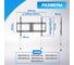 Кронштейн для телевизора REXANT 37-80 дюймов, фиксированный HOME 38-0343 3