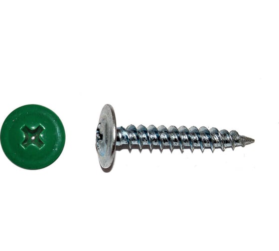 Саморез КРЕП-КОМП ПШО острый 4,2x16 RAL6029, 1000 шт. пшо166029 1