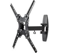 Кронштейн для LED/LCD телевизоров VLK 20"-55", max 25 кг, настенный TRENTO-16 black