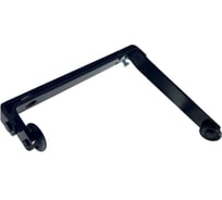 Синхронизатор закрывания ISEO SP 81/175mm Black черный для 2-х створчатой двери 05838