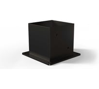 Опора для бруса LUVON 100х100мм, чёрный, 2 шт 00047