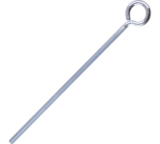 Винт-кольцо с метрической резьбой Стройбат М 8х210, цинк 40 шт, 577670 1
