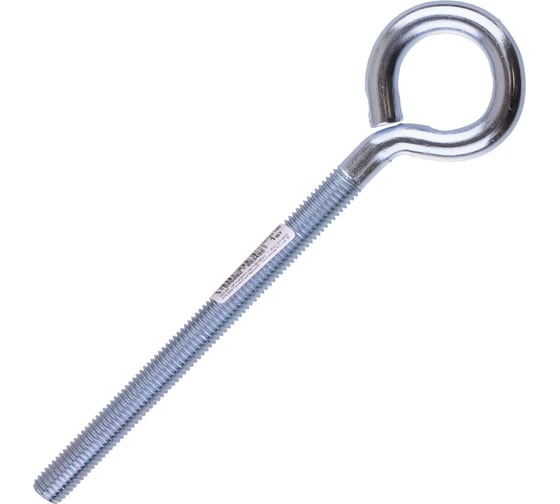 Винт-кольцо с метрической резьбой Стройбат М12х160, цинк 20 шт, 577820 1