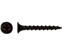Саморез по дереву КРЕП-КОМП черный, усиленный, 3,8x64, 1,5 кг чд64тф