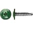 Саморез КРЕП-КОМП ПШС сверло 4,2x25 RAL6020, 500 шт. пшс256020 1